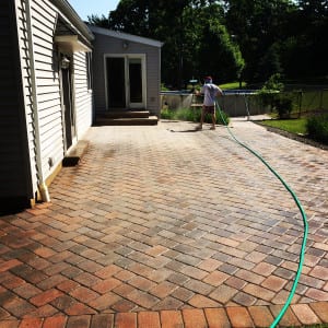 BRICK PAVER CLEANING & RESANDING