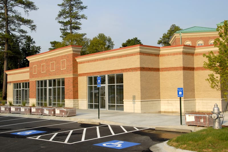 Commercial Building Washing