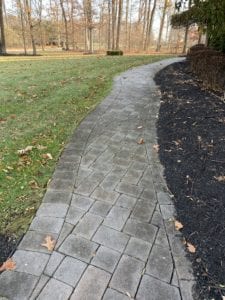brick pressure washing before in nj